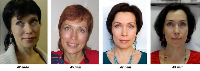 до и после фейсбилдинга